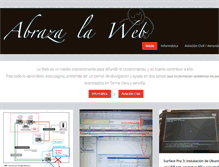 Tablet Screenshot of abrazalaweb.net